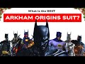 Ranking the Arkham Origins Suits from Worst to Best!