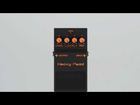 Audiority Heavy Pedal - The Swedish Chainsaw - Quick Guitar Demo