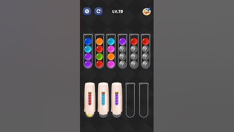 Smartest Ball Sort Moves You’ll Ever See! 🧩 #ballsort #puzzlegame #smartmoves #shorts #gaming
