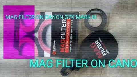 Unboxing & Review Mag Filter 52 mm Threaded Adapter Ring on Canon G7X Mark III