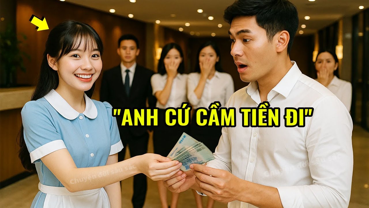 Cô phục vụ nghèo giúp vị khách trả tiền phòng, ai ngờ anh là cổ đông lớn nhất của cả chuỗi khách sạn