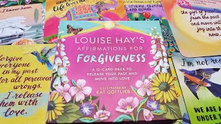 Louise Hays Affirmations For Forgiveness| Walkthrough & Review ❤??