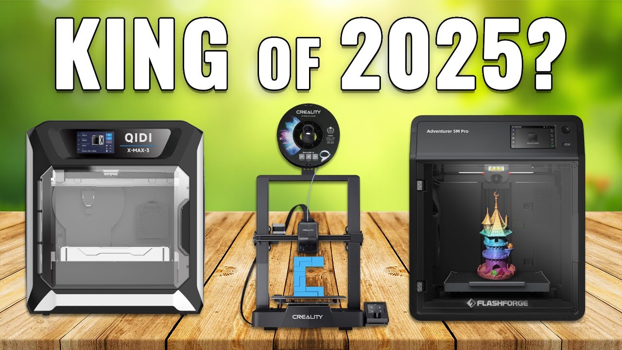 Top 5 Best 3D Printers 2025 - YouTube
