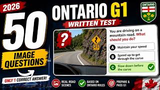 Ontario G1 Written Test 2026 | 50 Most Tricky Questions -  You Must Know!