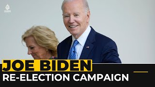 US President Joe Biden announces 2024 re-election campaign