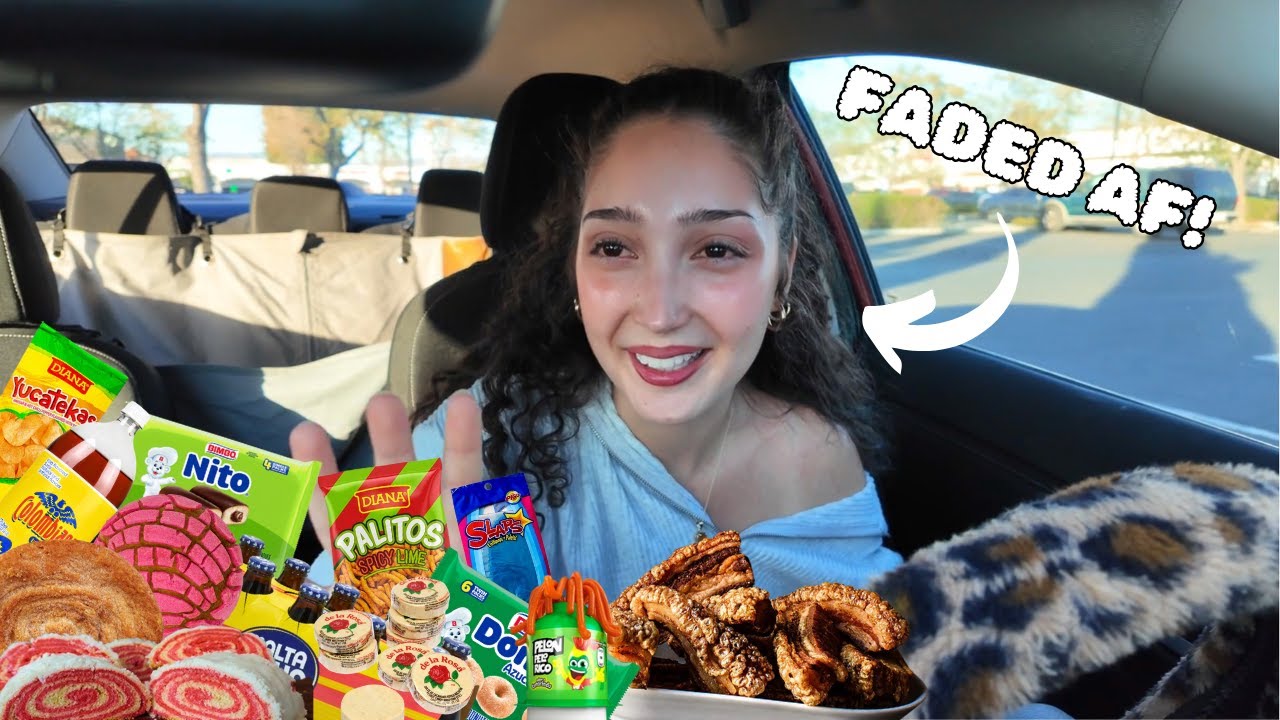 TRYING MEXICAN SNACKS WHILE FADED AF