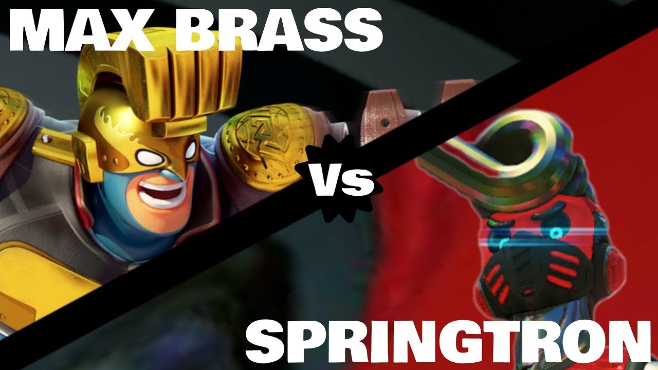 Max Brass Vs Springtron Special ARMS Match!