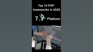 Top 10 PHP frameworks in 2025 #shorts