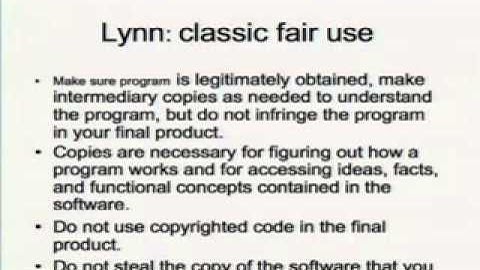 DEF CON 15 - Granick - Disclosure and Intellectual Property Law 2006 - 2007