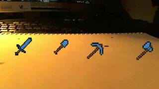 Motion Tracking Minecraft Items Test