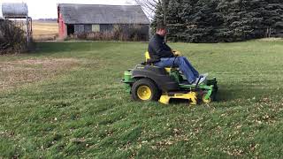 John Deere Z465 62" Zero Turn Mower - Klaassen Auctions