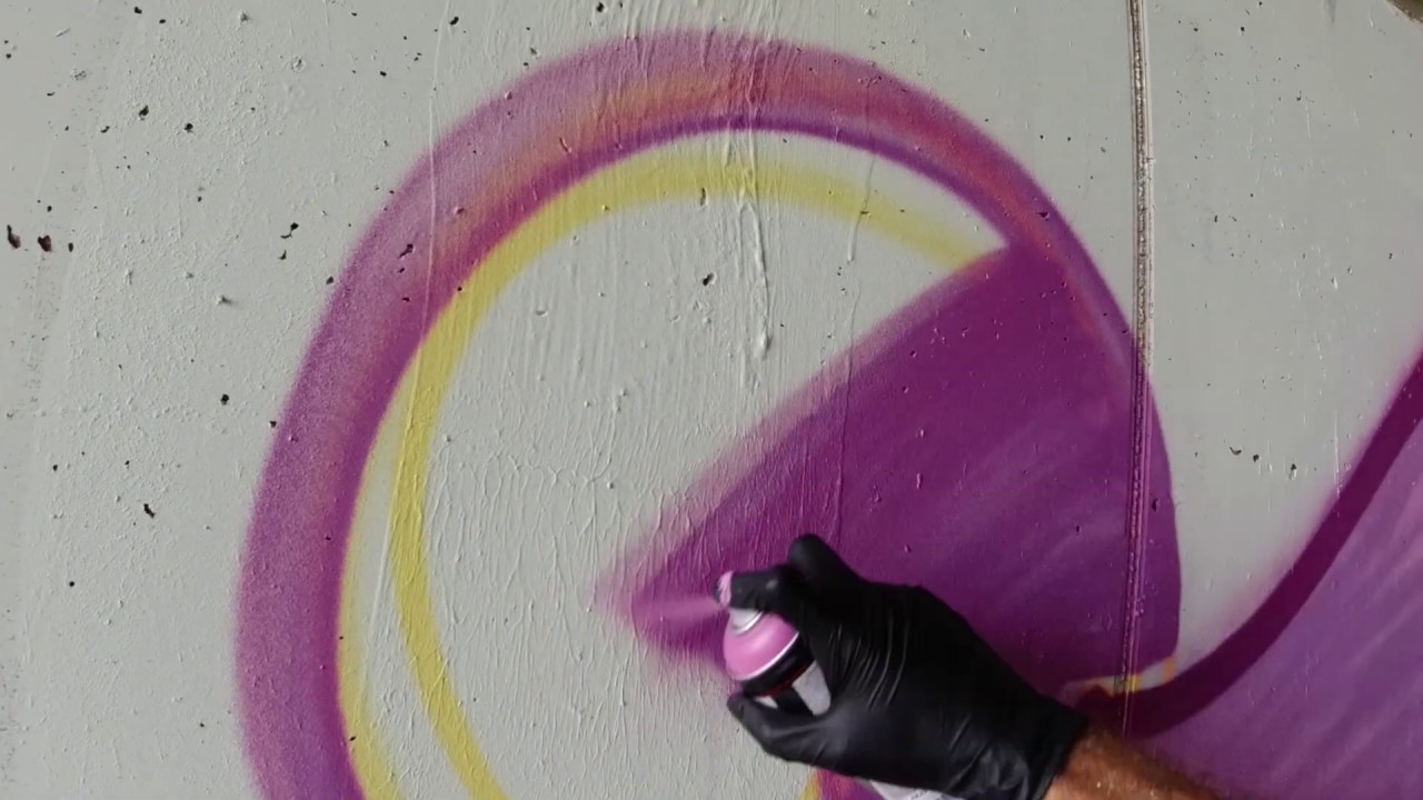 GRAFFITI //⚡ Multicolored letters in the tunnel ⚡// RENKOR