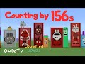 Counting by 156 Song | Minecraft Number Blocks Counting Songs | Math and Number Songs for Kids
