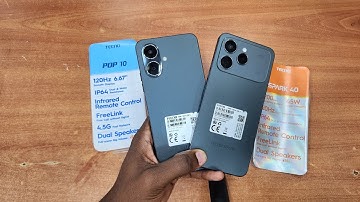 Tecno Spark 40 Vs Tecno POP 10 speed test