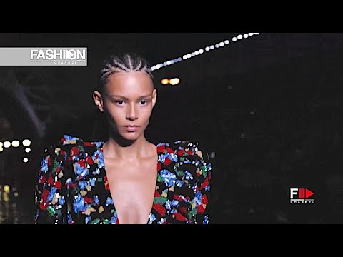 SAINT LAURENT Spring Summer 2019 Paris - Fashion Channel - YouTube