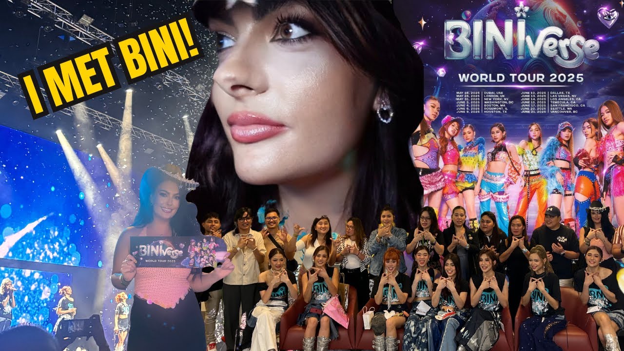 I MET BINI AT BINIVERSE DUBAI full vlog - with the Filipino Deaf Society