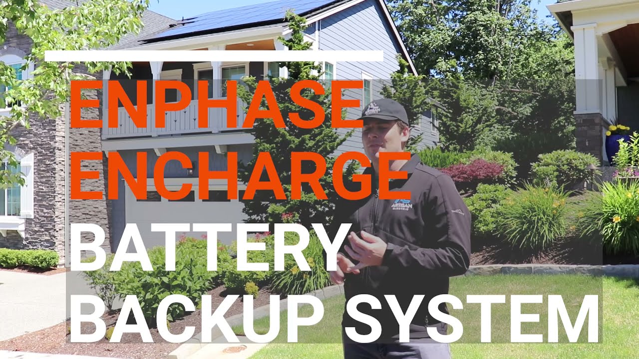 Enphase Encharge Battery Storage System in Bothell, WA