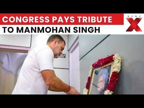 Manmohan Singh Birth Anniversary: Congress Headquarters At 24 Akbar Road Hosts Tributes