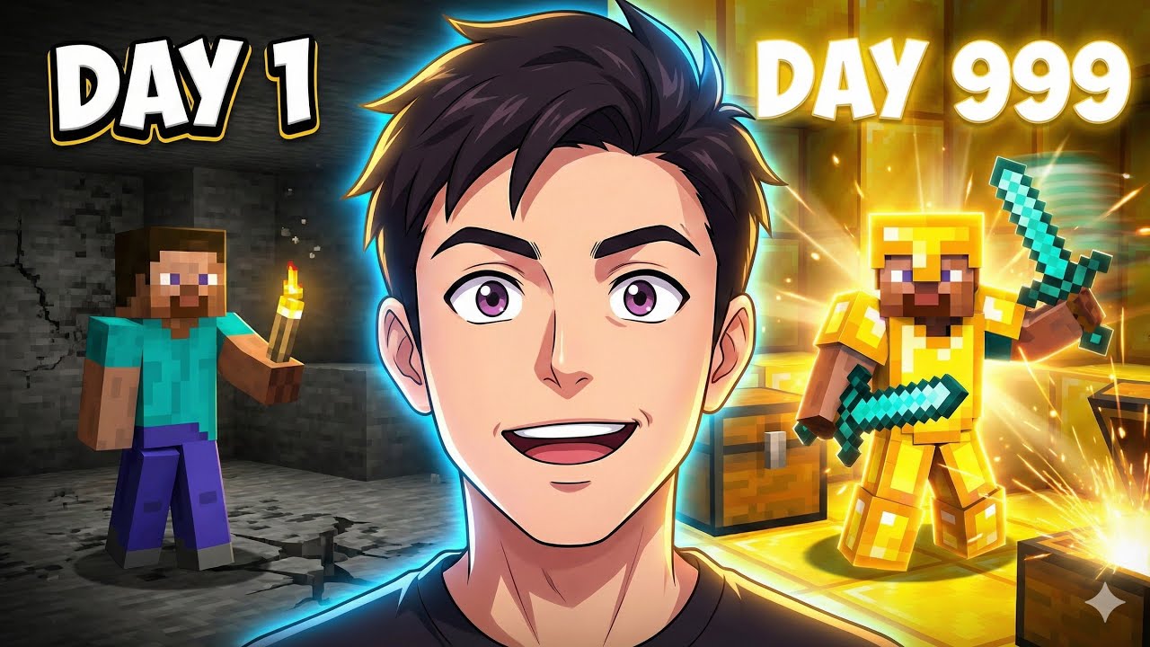 Minecraft Survival Day 3 ! - YouTube