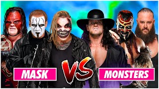 Sting & Kane & "The Fiend" Bray Wyatt vs. Boogeyman & Strowman & The Undertaker - WWE 2024