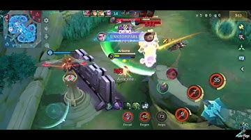 MVP+10 kills!! Hanabi highest hero damage with MVP and 10 kills+12 assists in a solo ranked match