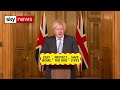 Watch in full: Boris Johnson COVID-19 news conference