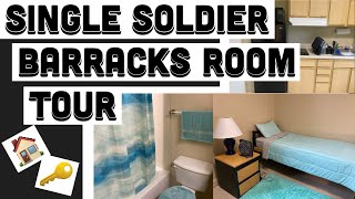 Single Soldier Barracks Room Tour | Ft Benning