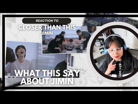 Reaction to Jimins Closer Than This MV