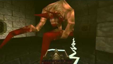 Quake (1996) Walkthrough NIGHTMARE ALL SECRETS E4M5