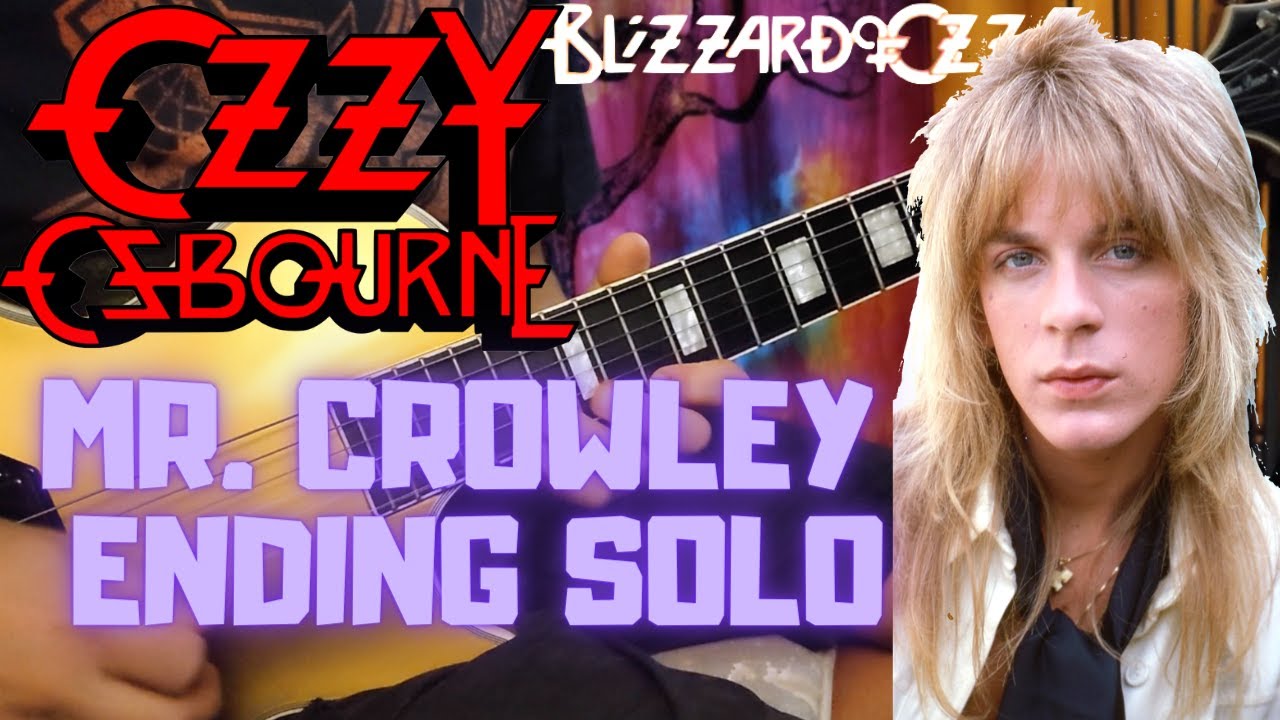 ozzy osbourne mister crowley youtube