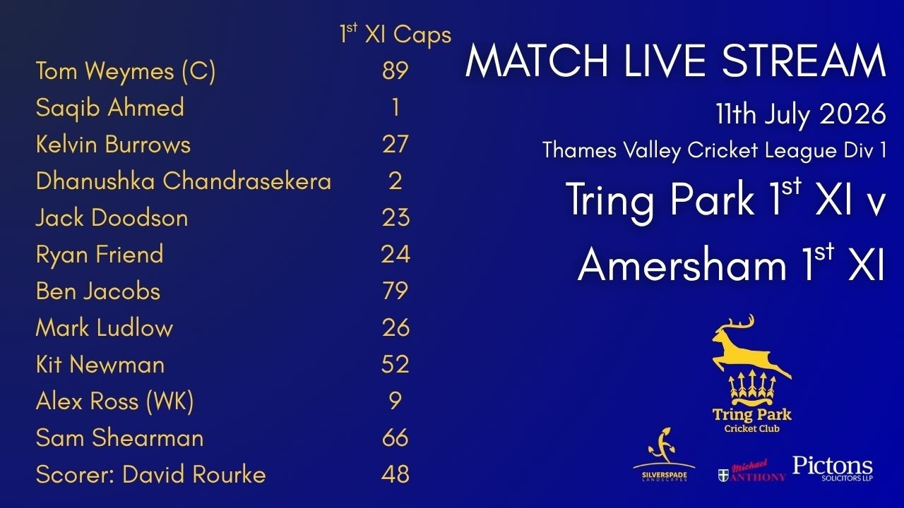 Tring Park 1st XI v Amersham