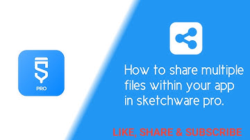 How to share multiple files within your app in sketchware pro.