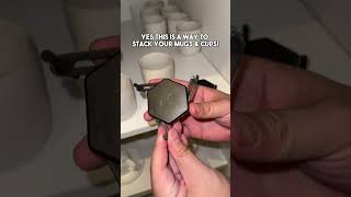 Mug and Cup Stacker - Amazon Finds, kitchen organiser! Link in comment section!