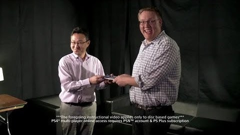 Official PlayStation "Sharing Used Games" Instructional Video