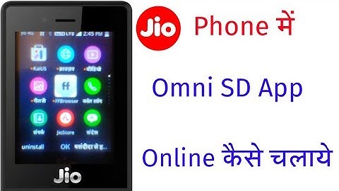 [Part-2]How To Jio Phone OmniSD App Online Install Without PC|OmniSDजियो फोन मे बिनाComputer चलाऔ