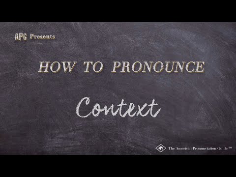 How to Pronounce