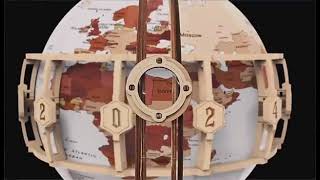 Luminous Globe 3D Wooden Puzzle