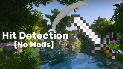 Hit Detection With Commands | MCPE Tutorial