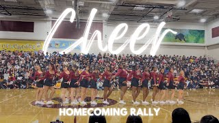 Cheer | Florin HS 2022 Homecoming Rally 4k Cheer Florin Hs Homecoming In The Real World