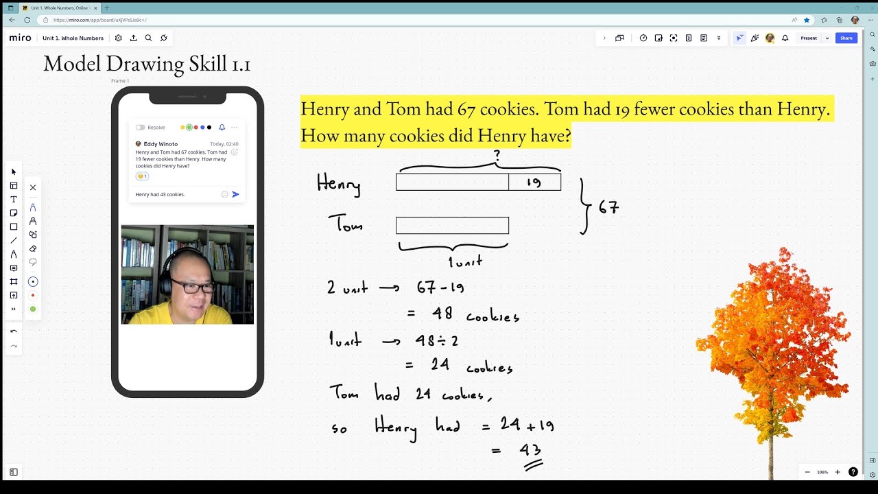Maths Model Drawing Skill 1.1 (Made Easy and Inspiring) - YouTube