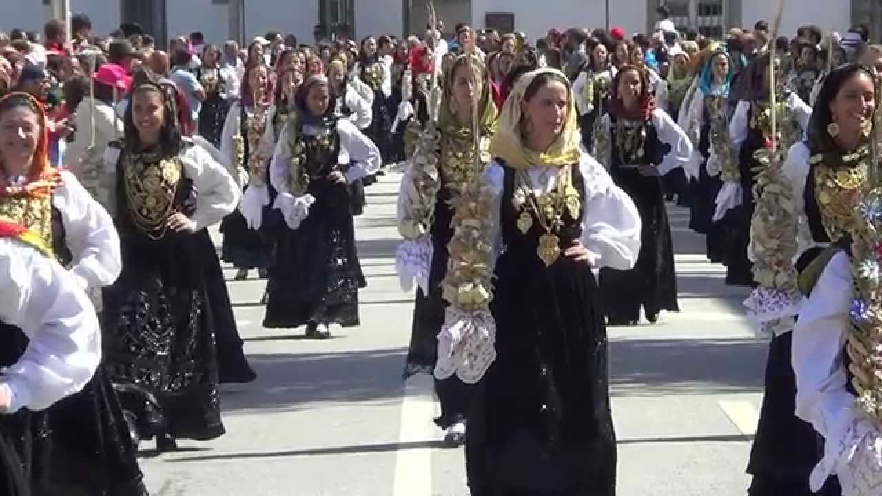 Romaria da Senhora d´Agonia 2014 mordomas - YouTube