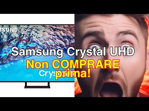 Recensione samsung tv crystal uhd ue55bu8570uxzt: colori vibranti, immagini cristalline e audio imme