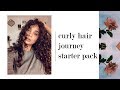 curly hair journey starter pack // everything you need for healthy hair