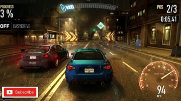 Need for speed no limit chapter 1| event 3 rush hour | cornerstone north,night