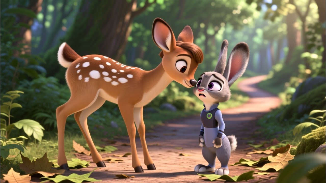 История о доброте для детей 🦌 | Олениха Далия в Шепчущем лесу | Трогательная поучительная история