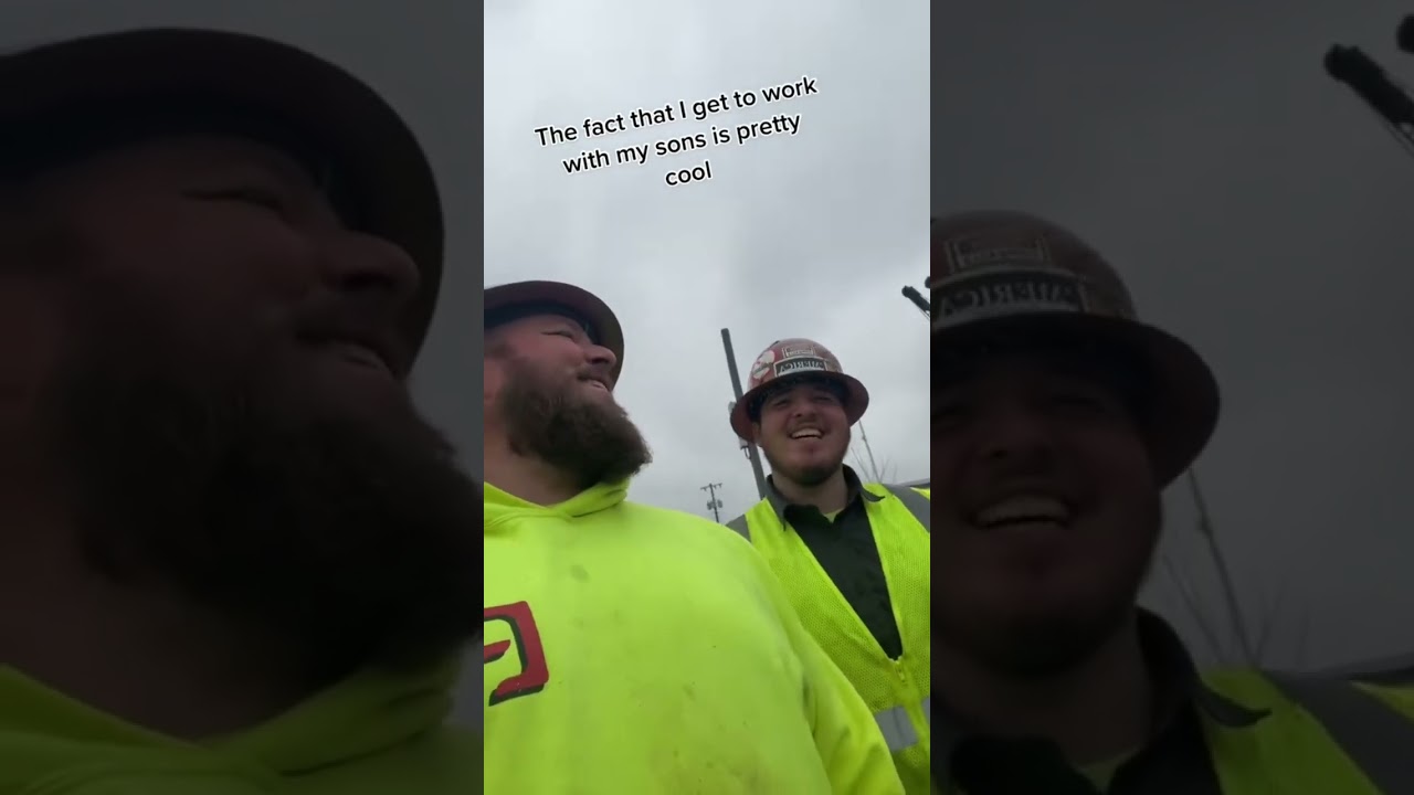 I’m pretty lucky to get to work with my sons 