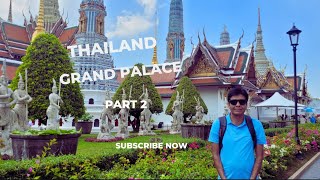 IMPRESSIVE GRAND PALACE INSIDE VIEW BANGKOK THAILAND