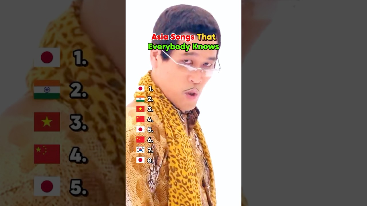 Asia Songs That Everybody Knows #music #fyp #playlist #Chinese #Japanese #Asia