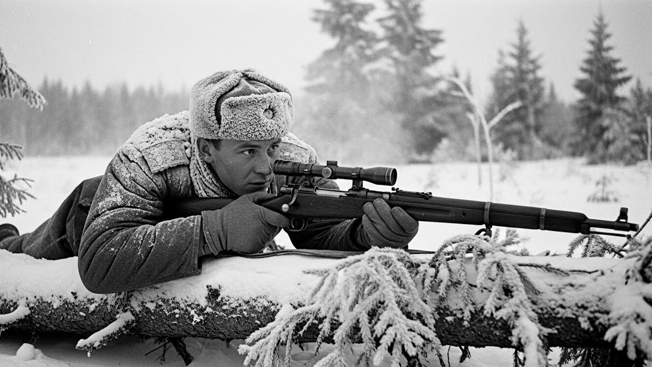 Он три дня лежал без движения на снегу, выслеживая лучшего снайпера Германии