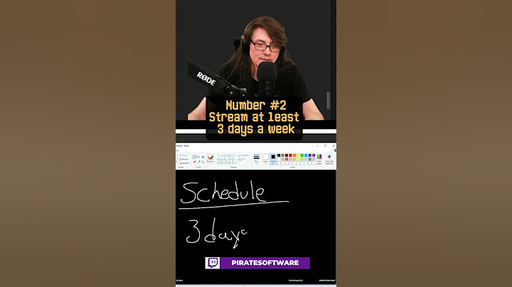 Streaming Tips